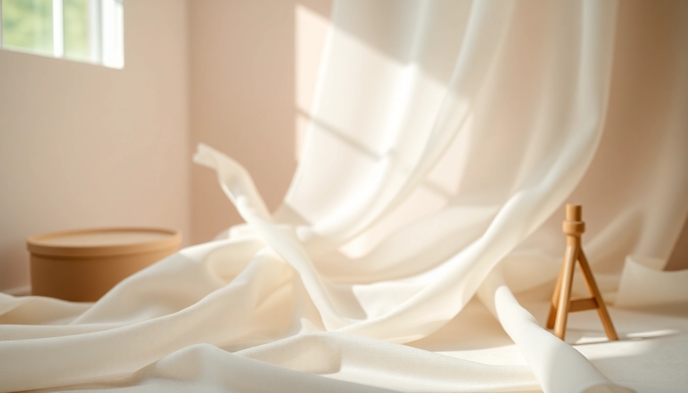 Gebruik mousseline stof om prachtige en delicate modecreaties te maken.
