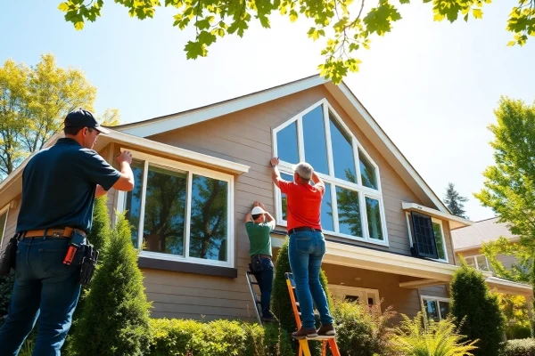 Expert Window Replacement Tigard Oregon: Quality Solutions for Homeowners Window replacement Tigard Oregon installation process with skilled team in action.